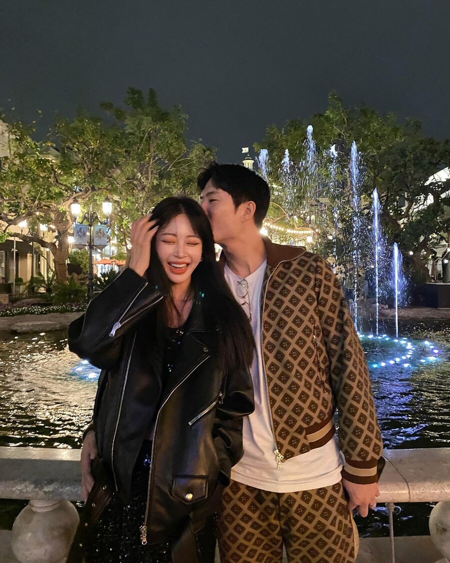 ▲ 한예슬(왼쪽), 남자친구. 출처| 한예슬 인스타그램