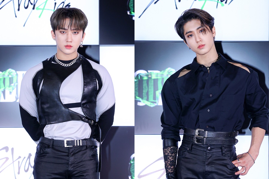 ▲ 스트레이 키즈 창빈(왼쪽), 한. 제공| JYP엔터테인먼트