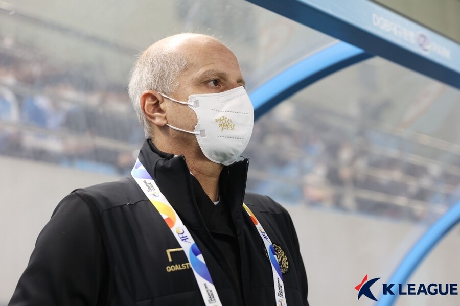 ▲ 가마 대구FC 감독. ⓒ한국프로축구연맹