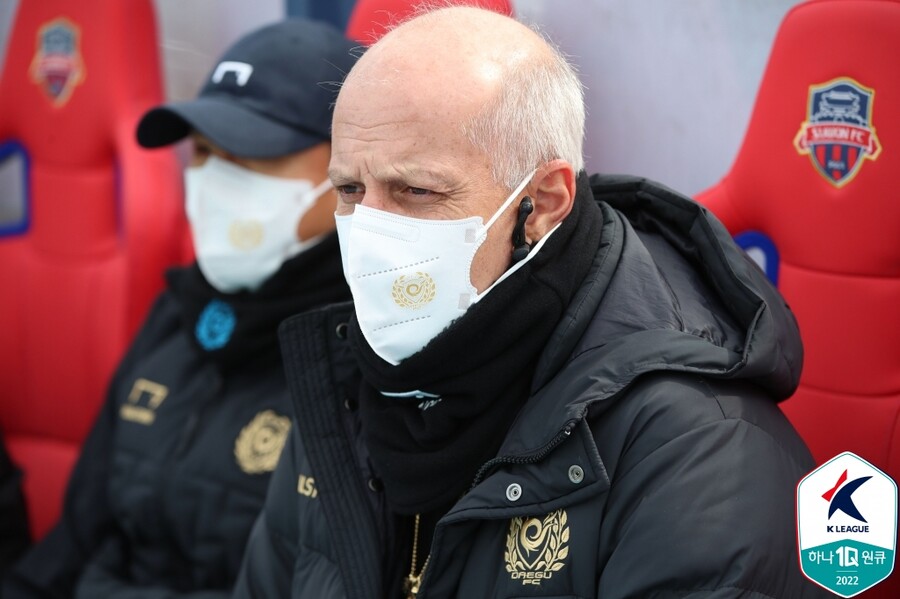 ▲ 가마 대구FC 감독. ⓒ한국프로축구연맹