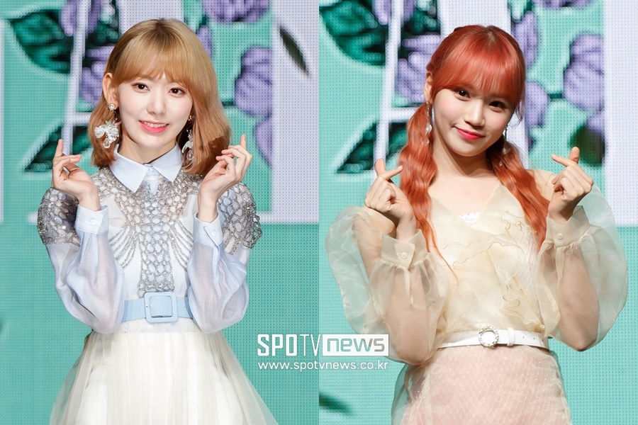 아이즈원 사쿠라-김채원, 재데뷔 윤곽…"5월 목표로 준비 중"