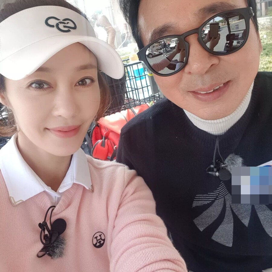 ▲ 이지현(왼쪽), 김국진. 출처| 이지현 인스타그램