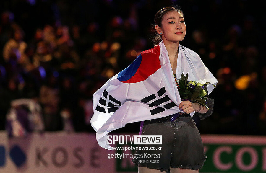 ▲ 2013 피겨 스케이팅 세계선수권대회에서 우승한 김연아