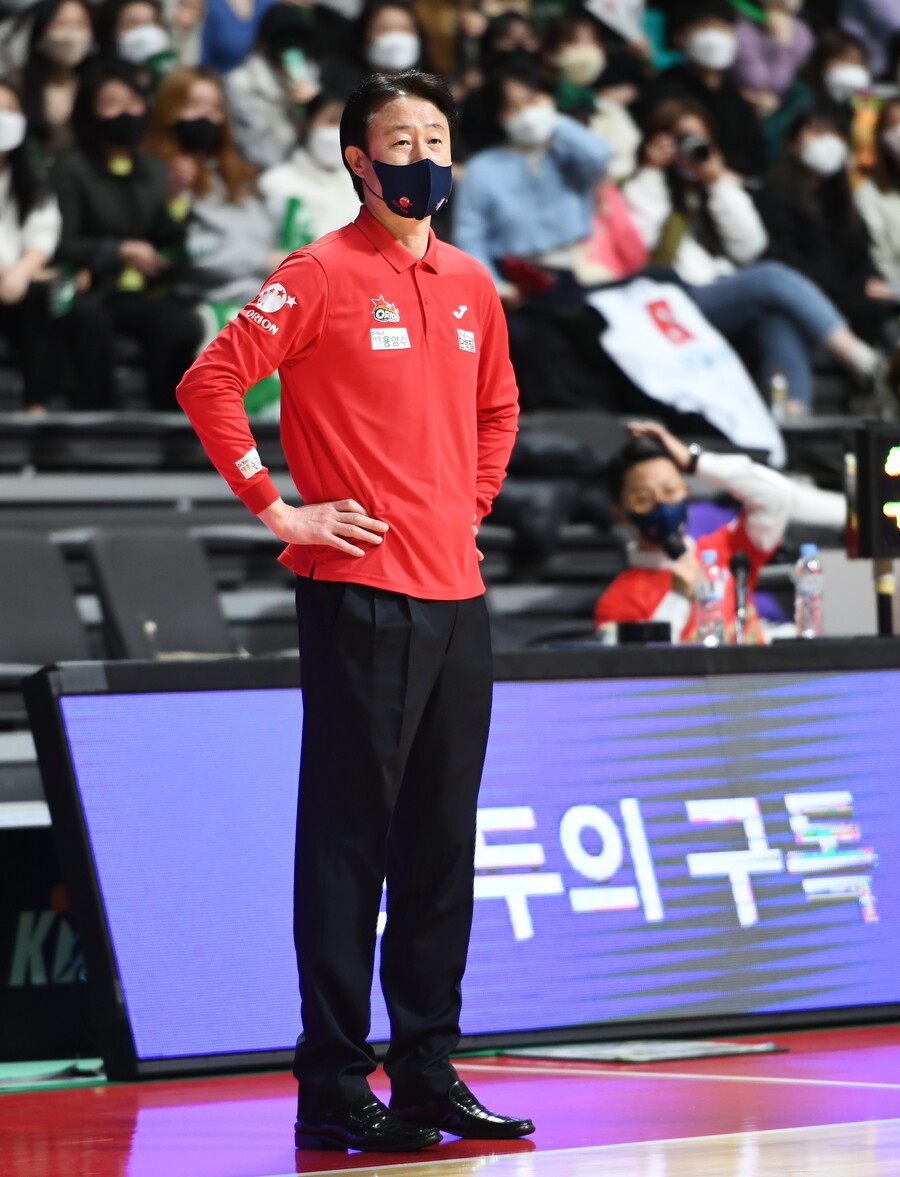 ▲ 강을준 감독. ⓒKBL