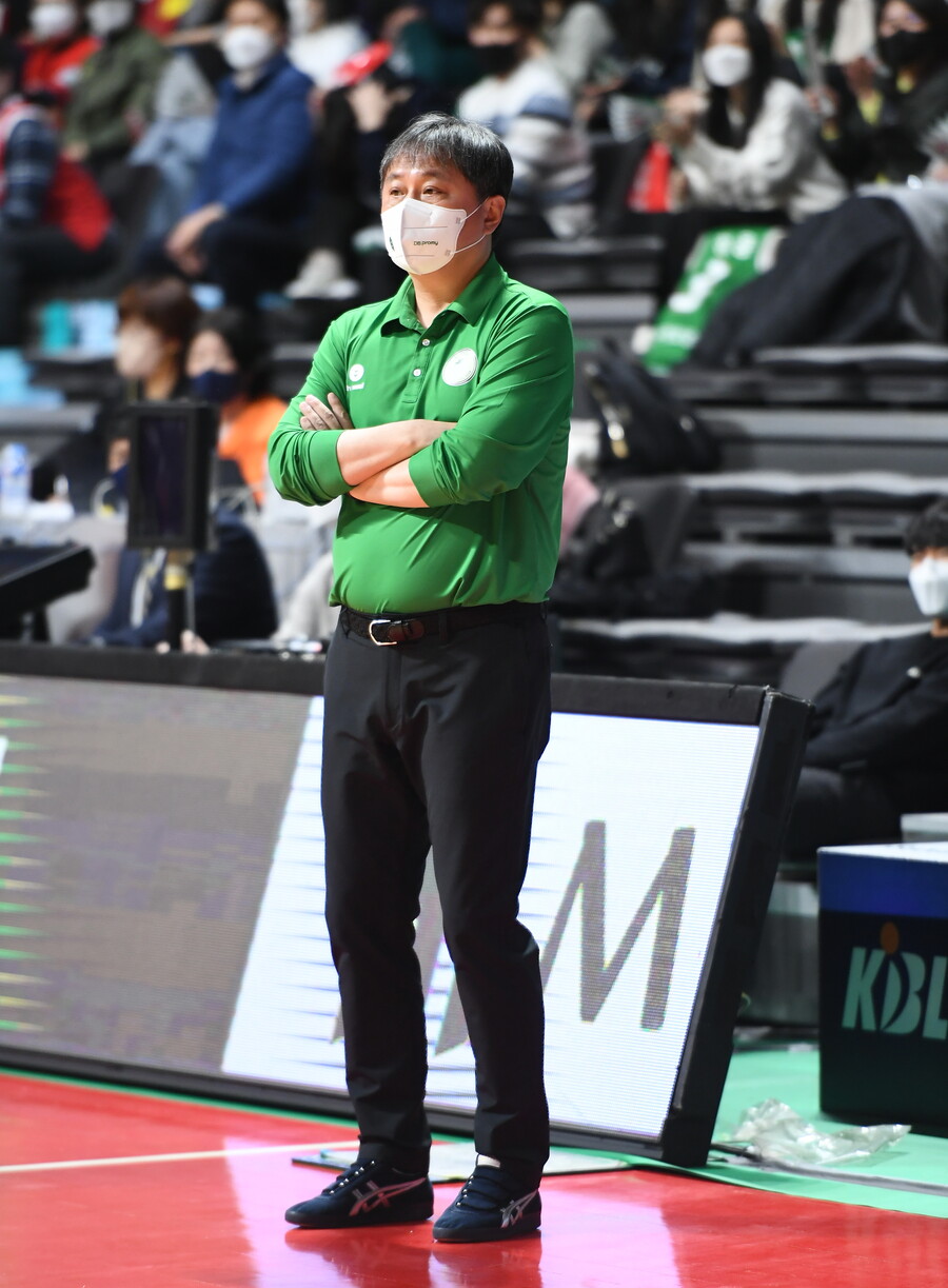 ▲ 이상범 감독. ⓒKBL