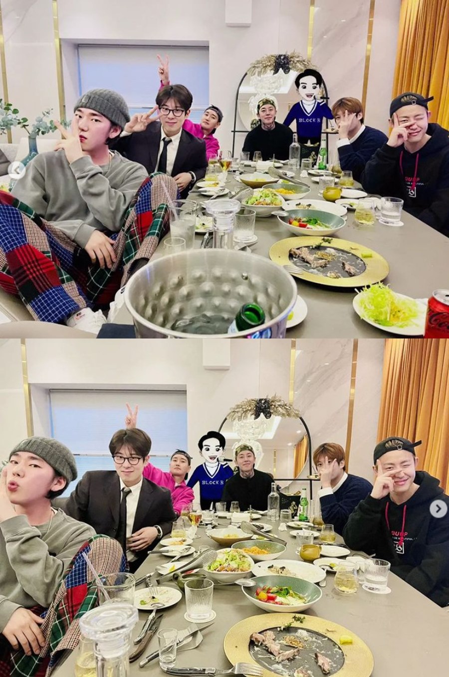 피오 입대에 블락비 지코→유권 총 출동…박경 빼고 다 모였네