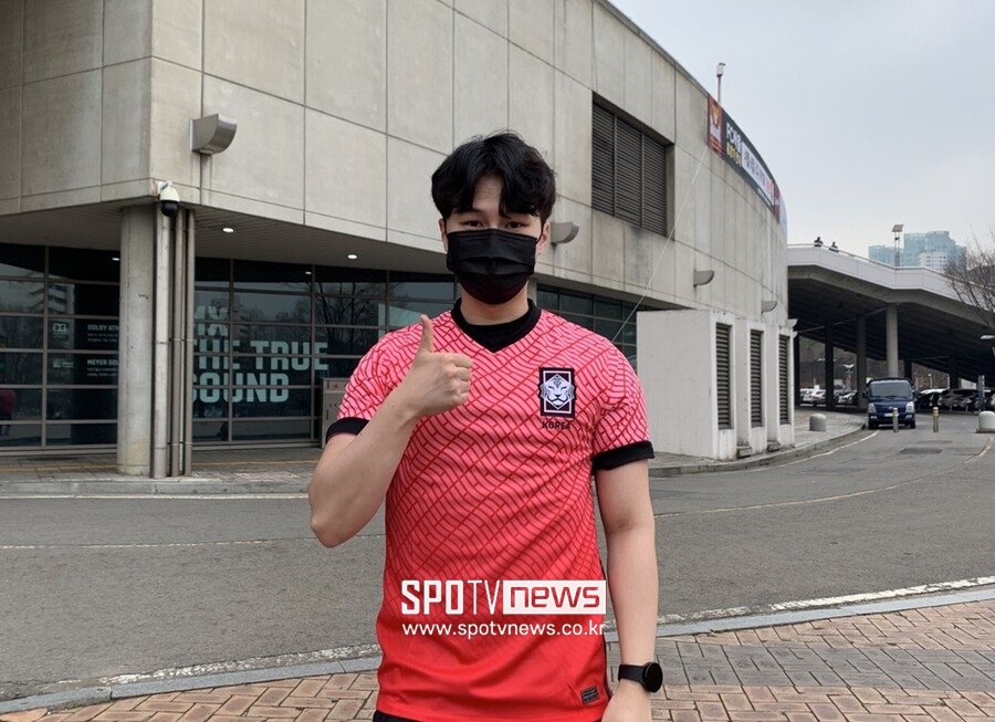▲ 대전에서 올라온 변성훈 씨 ⓒ스포티비뉴스DB