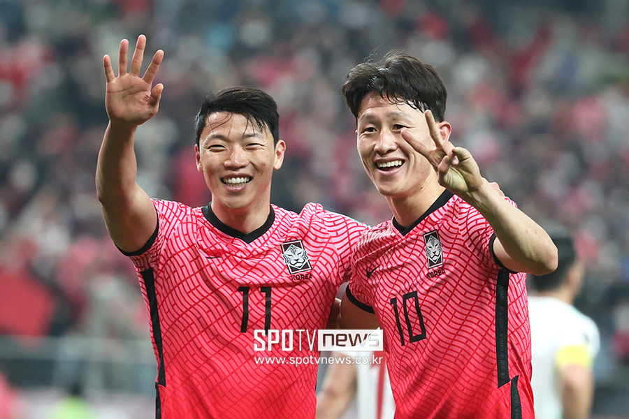 ▲ 황희찬 이재성 ⓒ곽혜미 기자