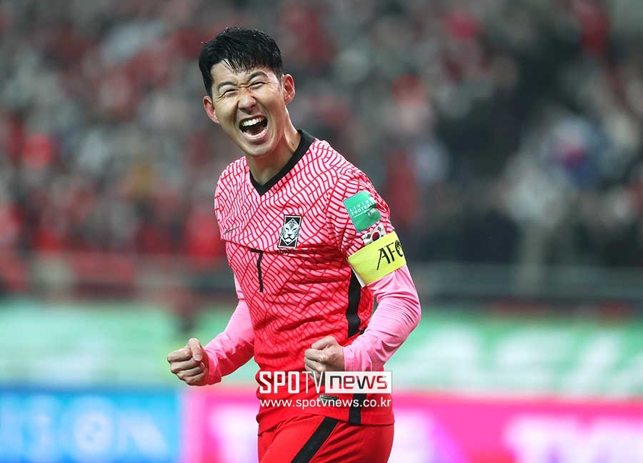 ▲ 이란의 골문을 열고 포효하는 손흥민 ⓒ곽혜미 기자