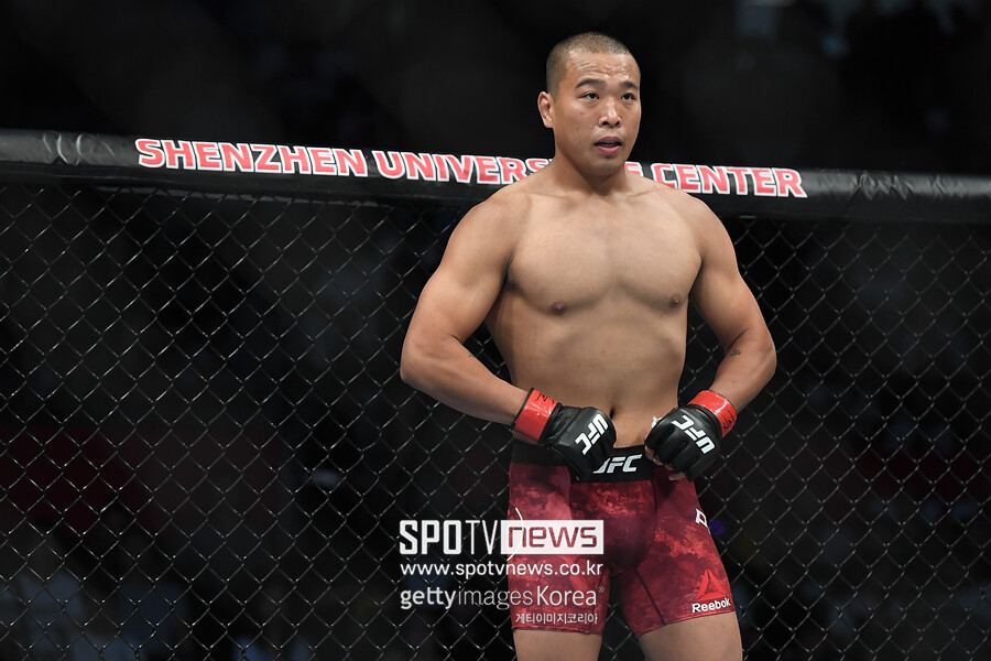 ▲ 박준용이 UFC 4승째에 도전한다.