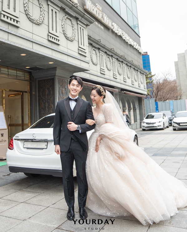 ▲ 김호창 결혼 본식사진. 제공|해피메리드컴퍼니