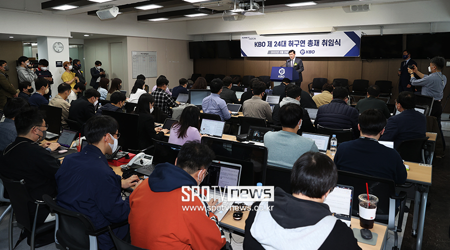 ▲ 허구연 총재 ⓒ곽혜미 기자
