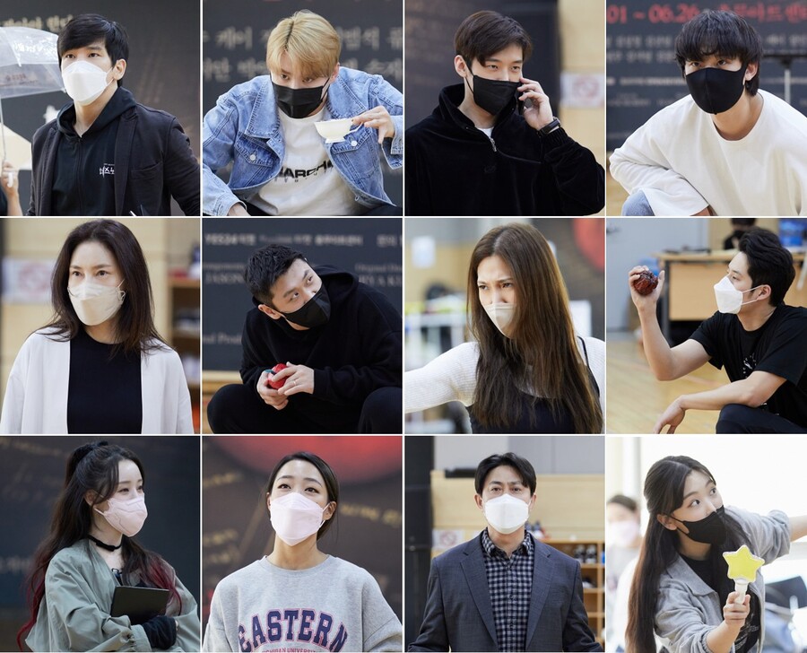 ▲ '데스노트' 연습실 현장 공개. 제공| 오디컴퍼니