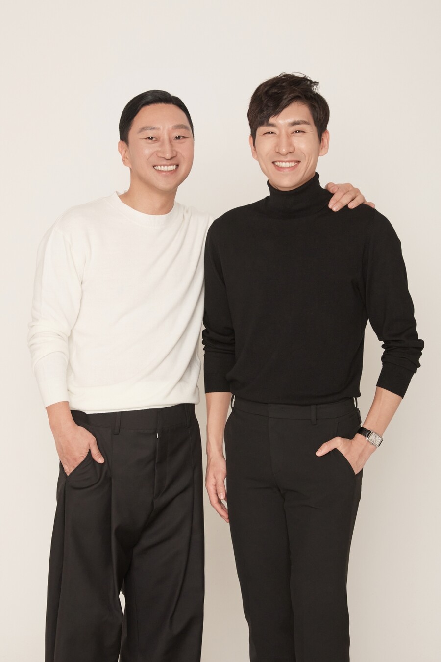 ▲ 이규혁(왼쪽), 이승훈. 제공| IHQ