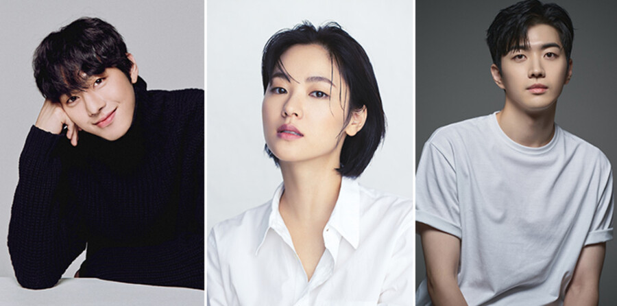▲ 왼쪽부터 안효섭, 전여빈, 강훈. 제공 ㅣ 각 소속사