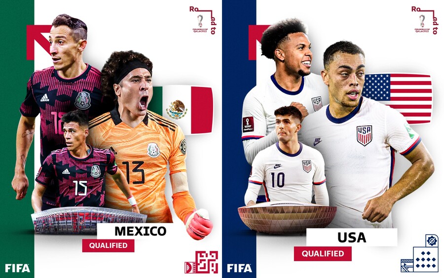 ▲ 멕시코와 미국이 본선행 막차를 탔다. ⓒFIFA 공식 채널