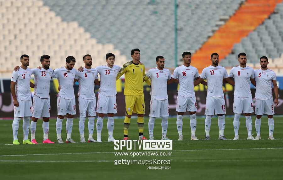 ▲ 이란 축구 국가대표팀