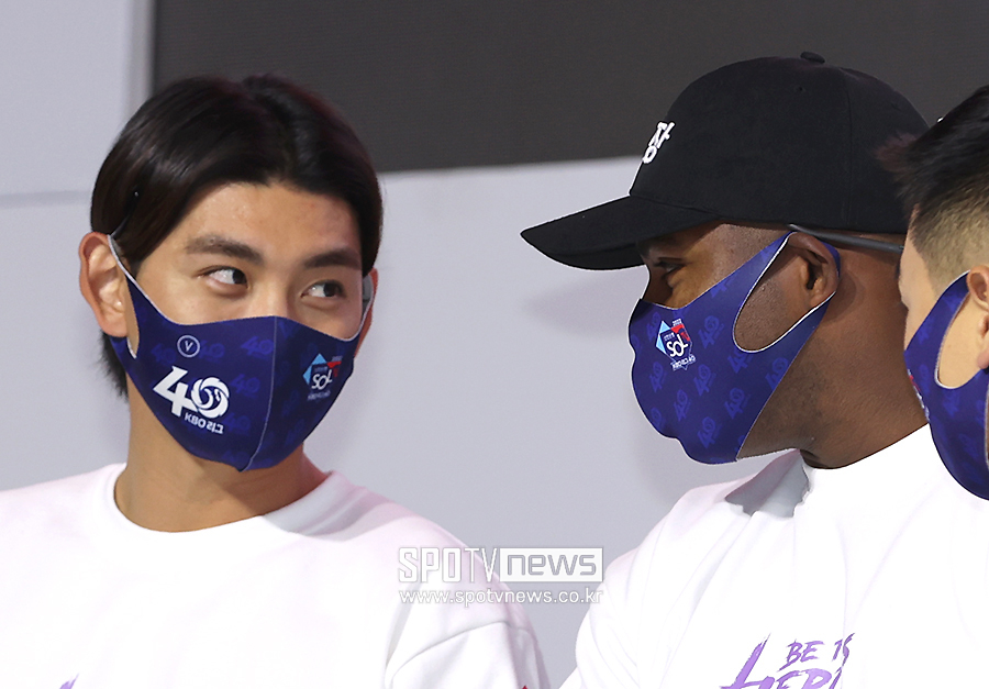 ▲ 이정후 푸이그 ⓒ곽혜미 기자