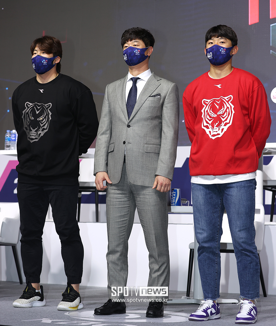 ▲ 나성범 김종국 감독 김도영 ⓒ곽혜미 기자