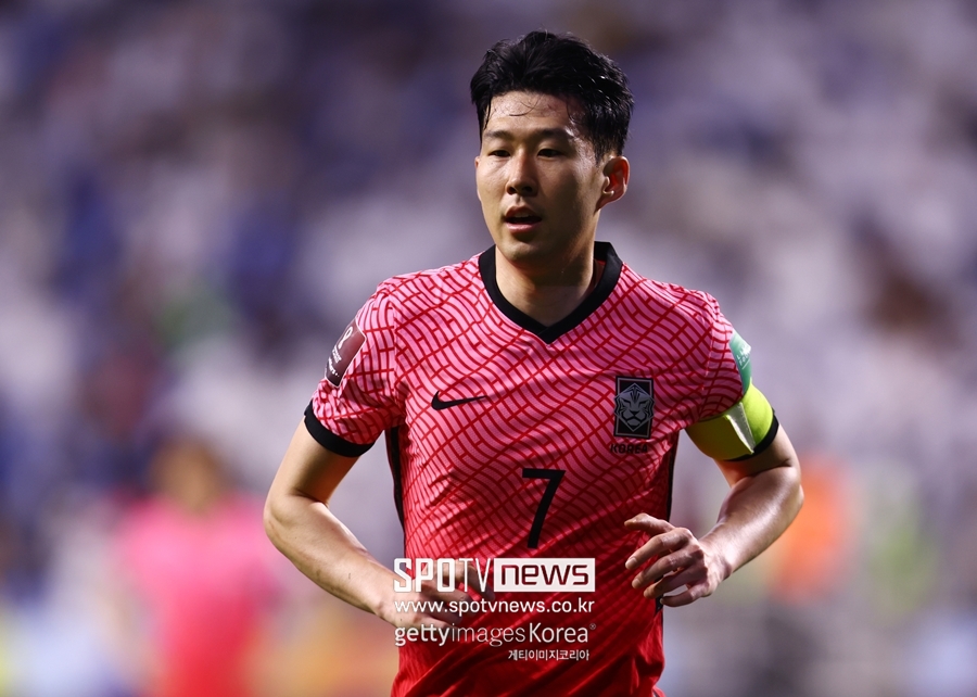 ▲ 한국 남자축구 대표팀 주장 손흥민.