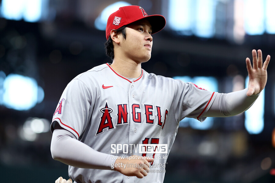 [오타니 게임노트] '첫 투타 출격' 오타니 3⅓이닝 4K 3실점…타석에서는 1타점