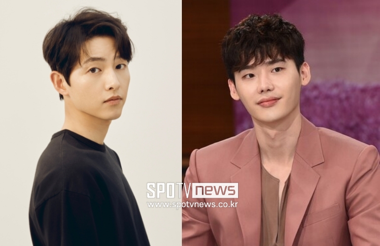 송중기, 이종석. 