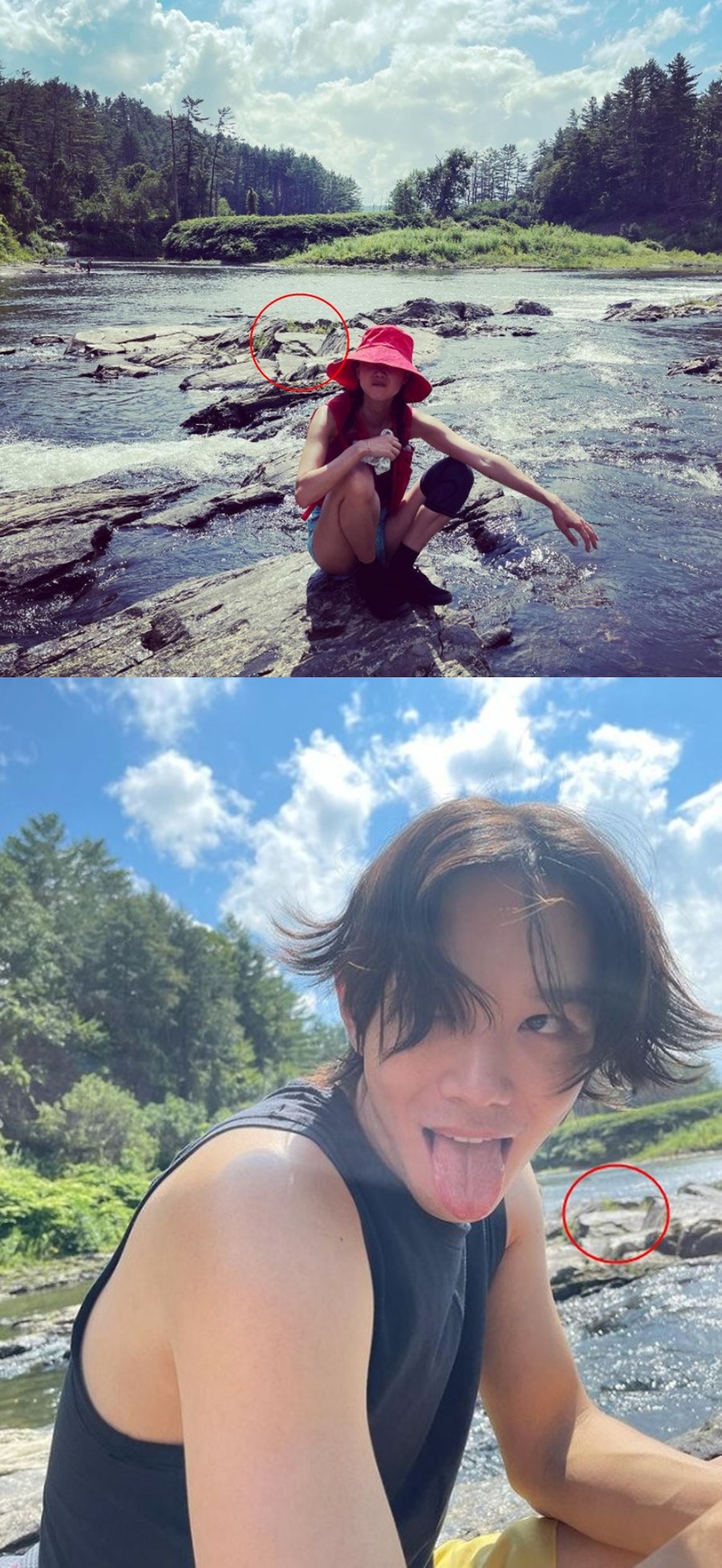 ▲ 공효진(위), 케빈오. 출처ㅣ공효진, 케빈오 인스타그램