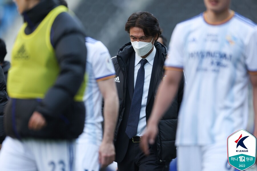 ▲ 홍명보 감독. ⓒ한국프로축구연맹
