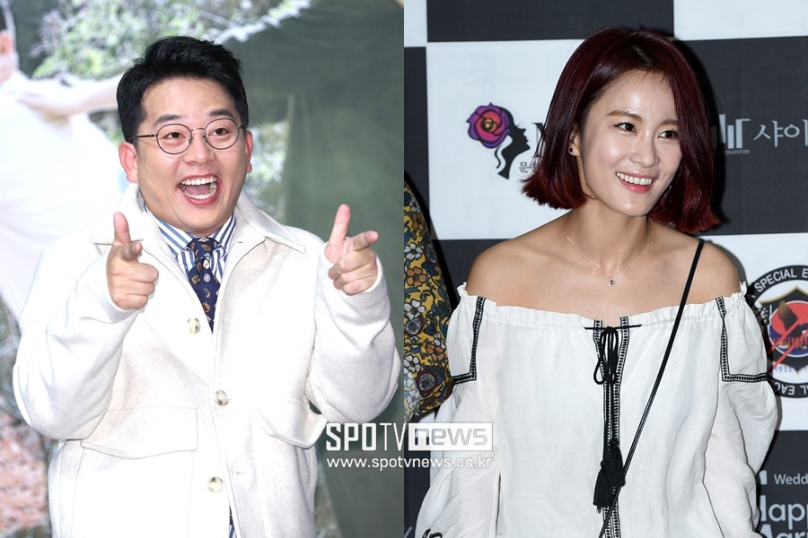 ▲ 김준호(왼쪽), 김지민.  ⓒ곽혜미 기자