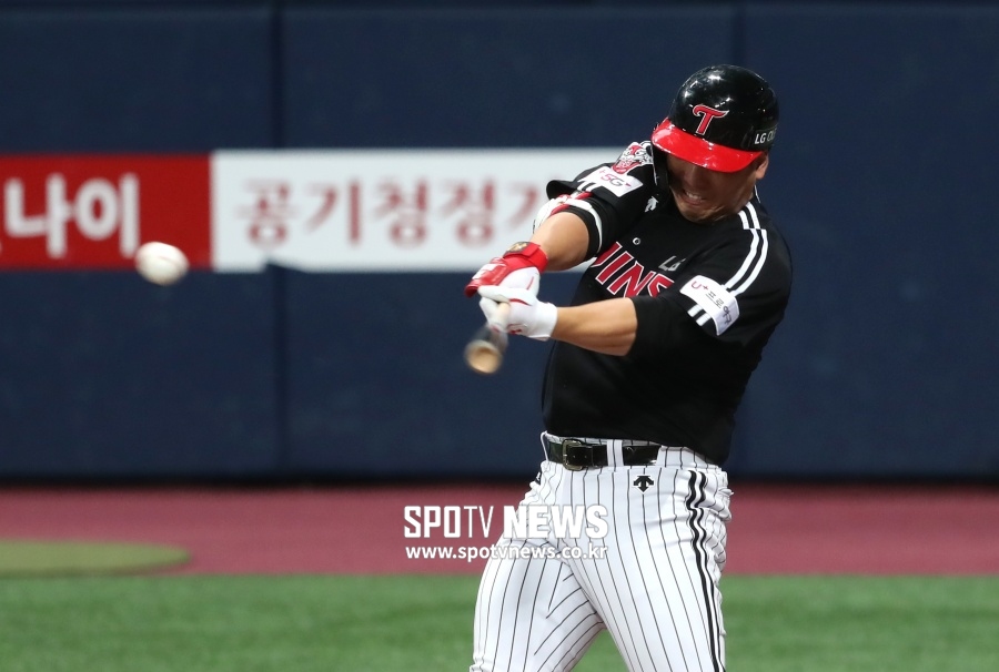 ▲ LG 김현수 ⓒ 스포티비뉴스 DB