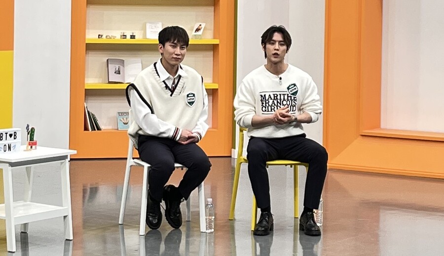 ▲ 비투비 서은광(왼쪽), 이민혁. 제공| U+아이돌라이브