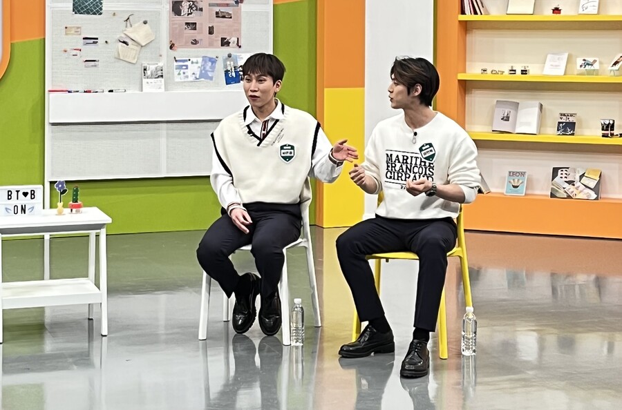 ▲ 서은광(왼쪽), 이민혁. 제공| U+아이돌라이브