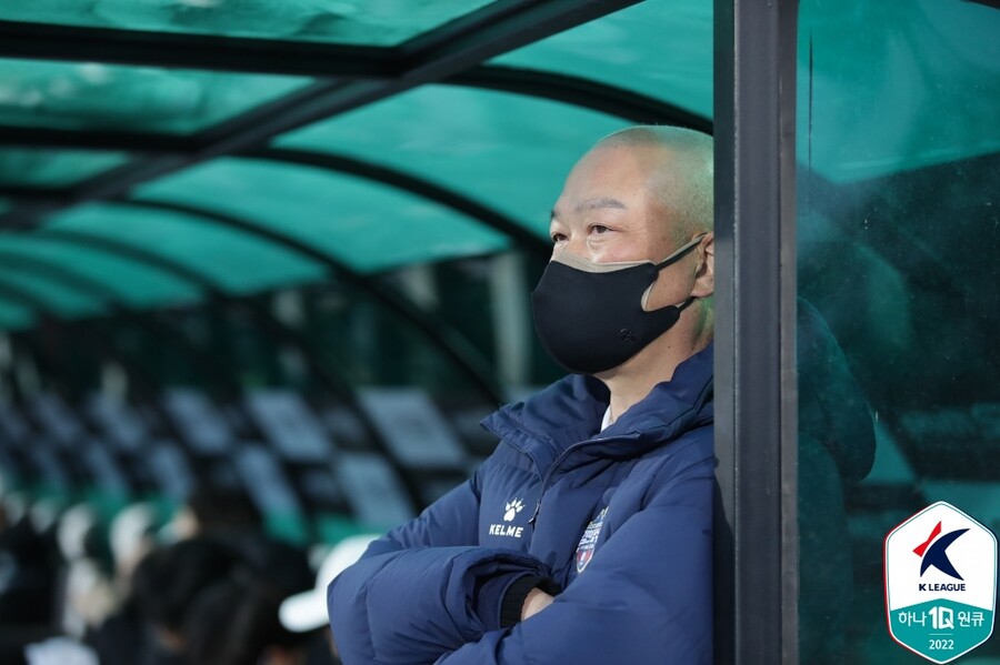 ▲ 김태완 김천상무 감독 ⓒ한국프로축구연맹
