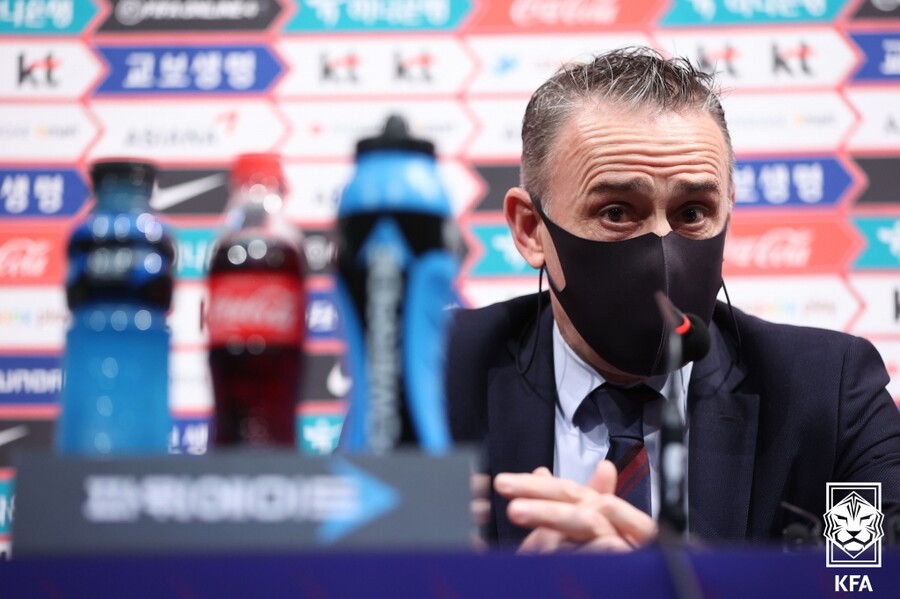 ▲ 파울루 벤투 축구대표팀 감독 ⓒ한국프로축구연맹