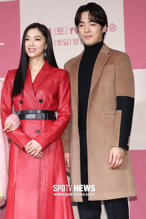 ▲ 열애설에 휩싸였던 서지혜(왼쪽)와 김정현. ⓒ곽혜미 기자