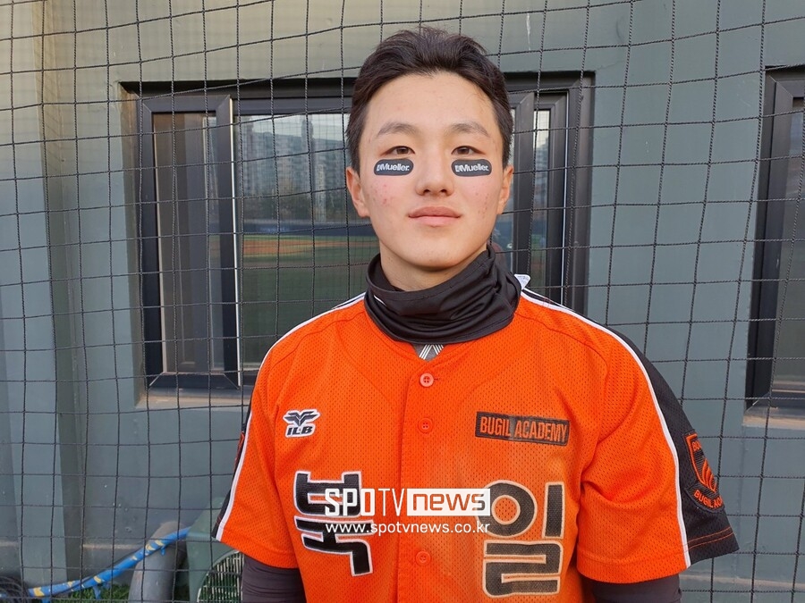 ▲ 천안북일고 3학년 유격수 김민준. ⓒ목동, 고봉준 기자
