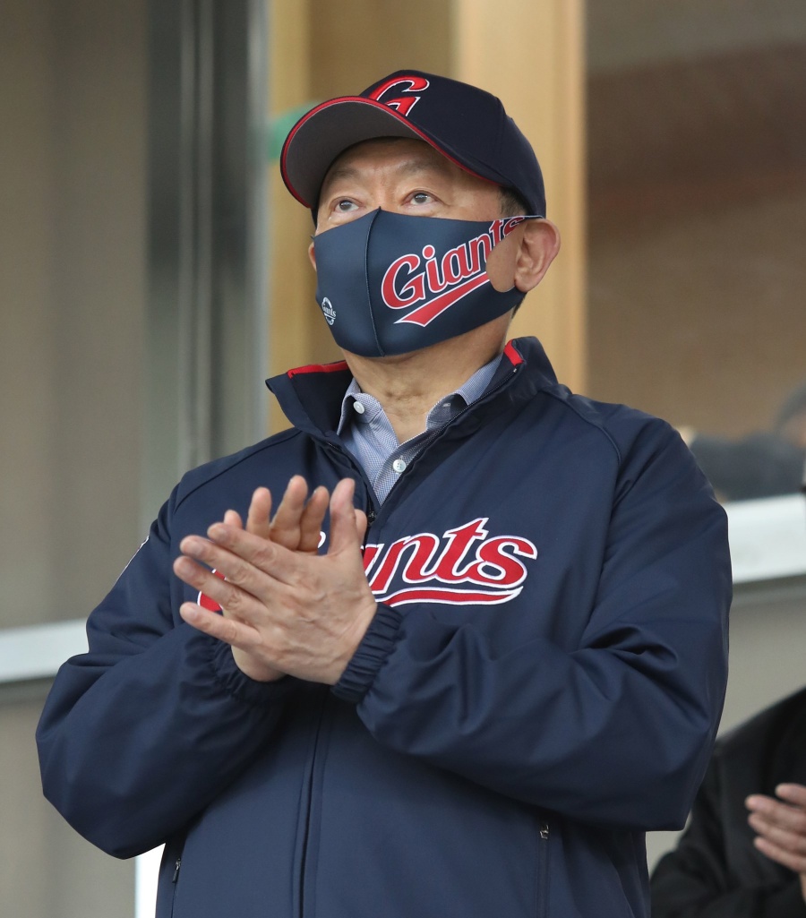 ▲ 신동빈 롯데그룹 회장 겸 NPB 지바 롯데 구단주. ⓒ롯데 자이언츠