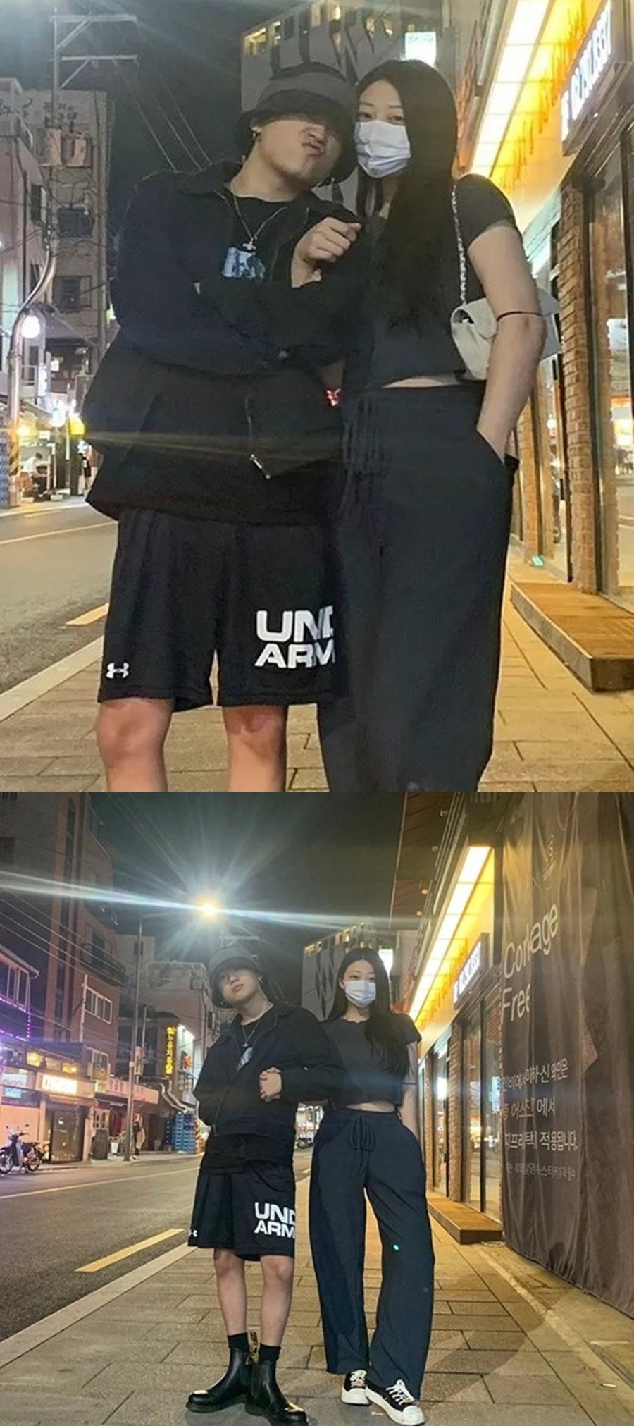 ▲ 디아크(왼쪽), 이승아. 출처ㅣ이승아 인스타그램