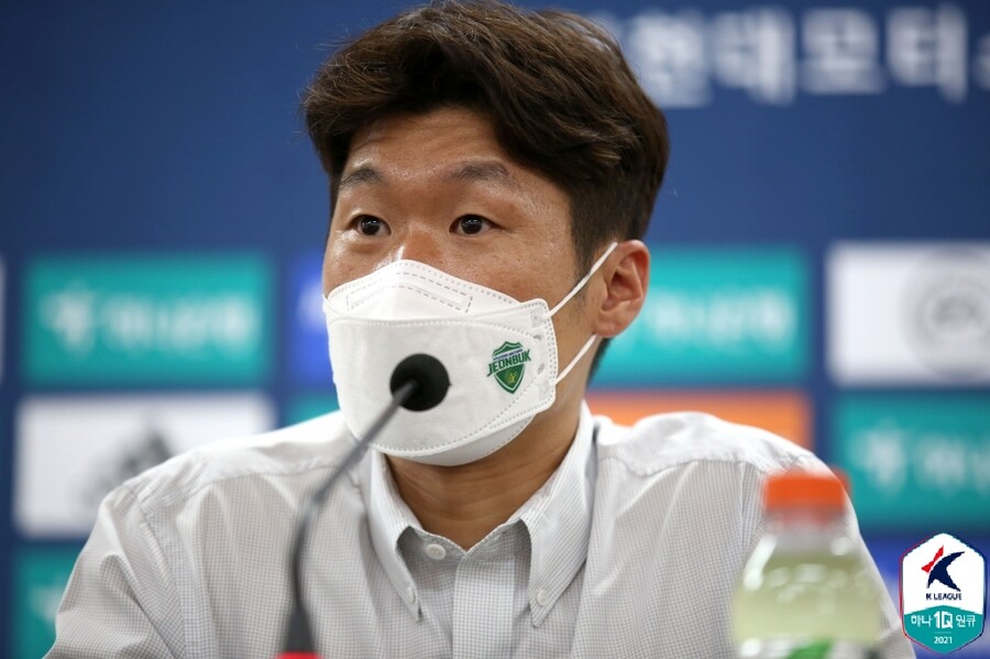 ▲ '영원한 캡틴' 박지성 전북 현대 어드바이저 ⓒ한국프로축구연맹