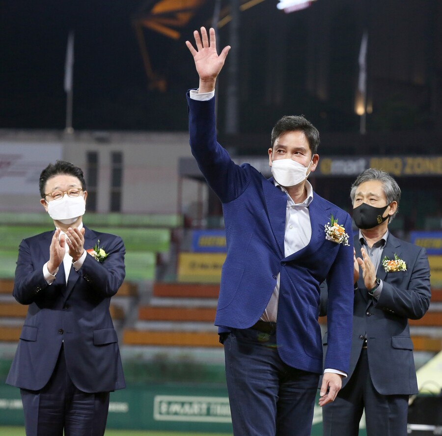 ▲ 신세계그룹 정용진 부회장. ⓒSSG 랜더스
