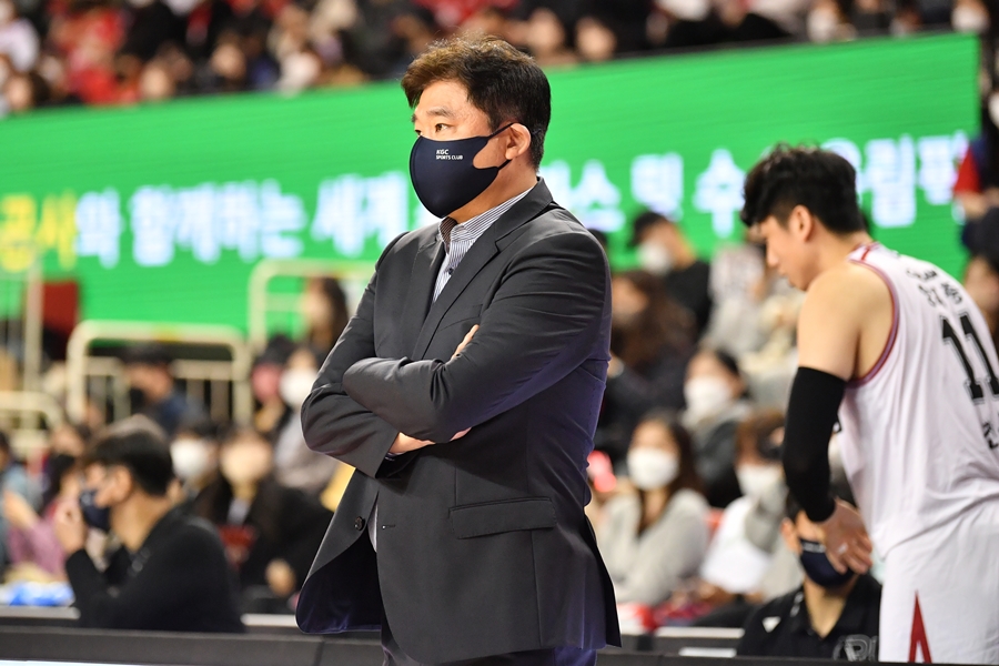 ▲ 김승기 감독 ⓒKBL