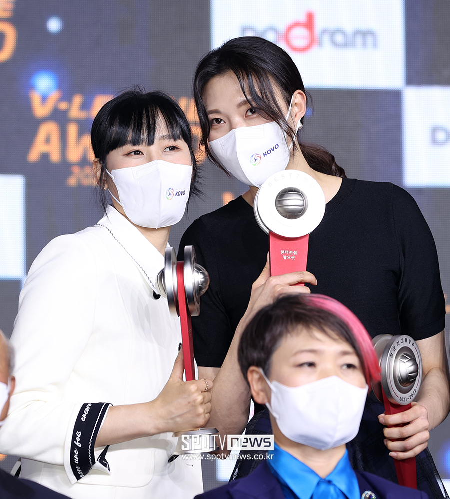 ▲ 임명옥 양효진 ⓒ곽혜미 기자