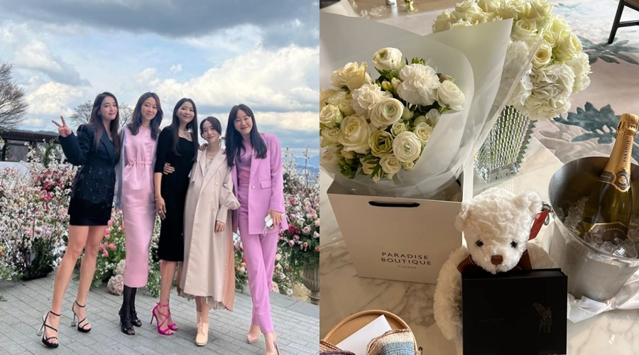 ▲ 이민정, 공효진, 오윤아, 이정현, 공효진. 출처| 엄지원, 이정현 인스타그램