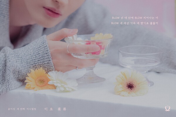 ▲ 윤지성 신곡 '블룸' 리릭 스포일러. 제공|DG엔터테인먼트