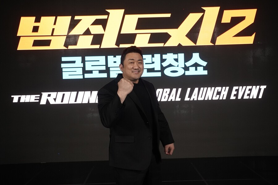 ▲ 범죄도시2 마동석. 제공ㅣ에이비오엔터테인먼트
