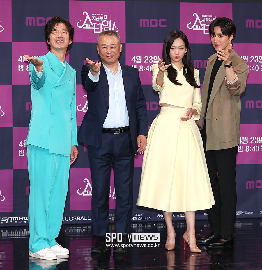 ▲ 정준호 이형민 PD 진기주 박해진 ⓒ곽혜미 기자