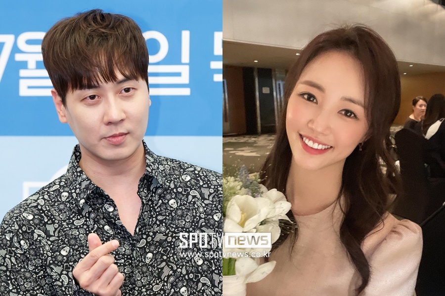 ▲ 결혼하는 신화 앤디(왼쪽), 이은주 아나운서.  출처| ⓒ스포티비뉴스DB, 이은주 아나운서 인스타그램