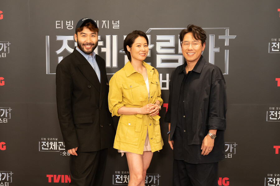 ▲ '전체관람가+: 숏버스터' 노홍철, 문소리, 윤종신. 제공| 티빙