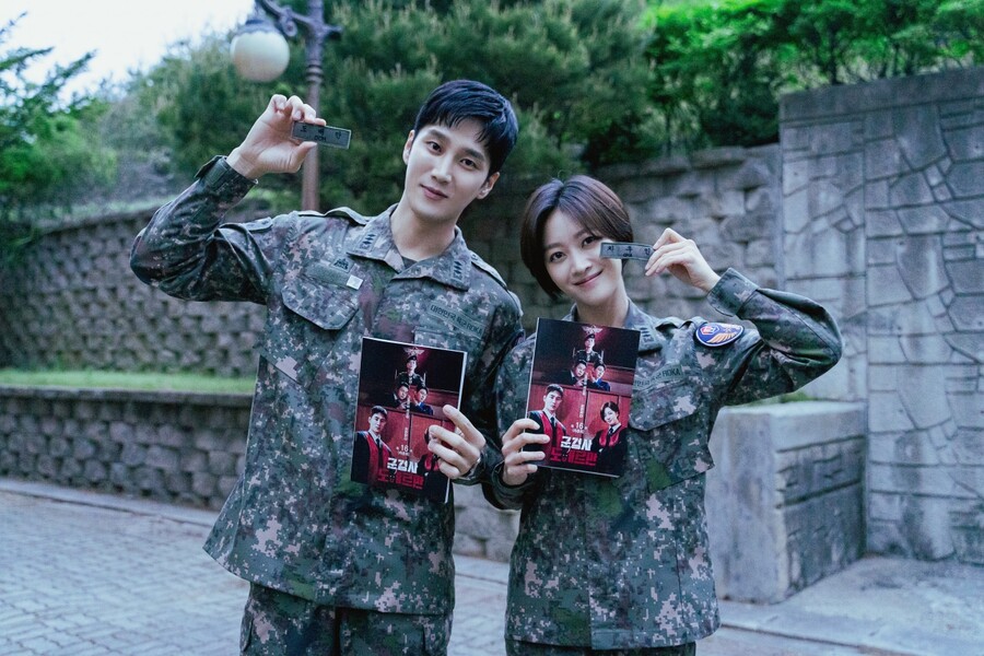 ▲ tvN 월화드라마 '군검사 도베르만' 안보현, 조보아. 제공| tvN
