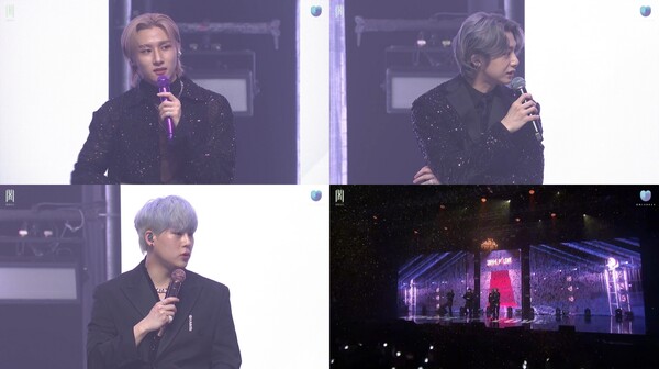 ▲ 몬스타엑스 컴백쇼 장면. 인터넷 화면 캡처